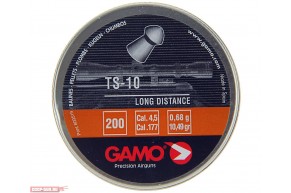 Пули для пневматики Gamo TS-10 (200 шт, 0.49 г)