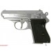 Макет пистолета Walther PPK Denix D7 / 1277 NQ (ММГ, Никель, Вальтер)