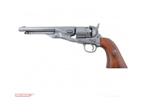 Макет револьвера Colt 1860 Denix D7 / 1007G (ММГ, Гражданская война)