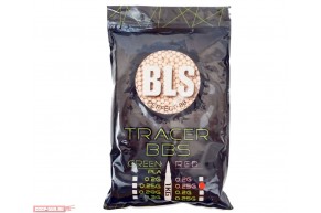 Шарики для страйкбола трассирующие BLS 0.25g (6 мм, 1 кг)