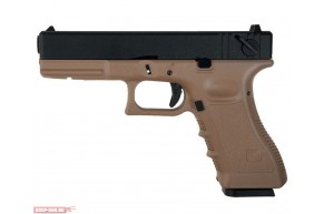 Страйкбольный пистолет KJW G18 Tan