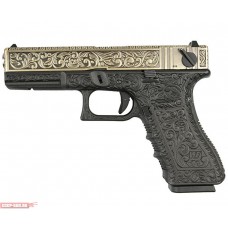 Страйкбольный пистолет WE Glock 18 G001BOX BR (Blowback)