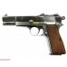 Страйкбольный пистолет WE Browning Hi Power (хром)