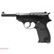 Страйкбольный пистолет WE Walther P38 GBB (черный)