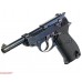 Страйкбольный пистолет WE Walther P38 GBB (черный)