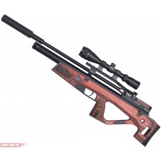 Пневматическая винтовка Jager SP BullPup (550 мм, 6.35 мм, ламинат, красный)