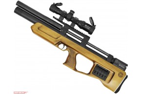 Пневматическая PCP винтовка KalibrGun Cricket Standart BullPup (5.5 мм, орех)