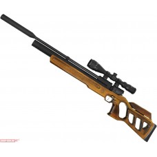 Пневматическая PCP винтовка KalibrGun Cricket Standart Carbine (5.5 мм, дерево)