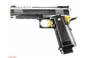 Страйкбольный пистолет Tokyo Marui Colt M1911 Hi-Capa 5.1 Gold Match (6.0 мм, GBB)