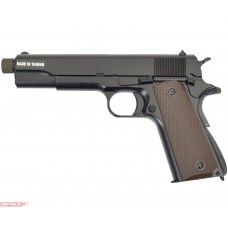 Страйкбольный пистолет KJW Colt 1911-TBC GBB (Green Gas, Colt 1911)