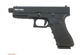 Страйкбольный пистолет KJW Glock G17 GBB (6 мм, KP-17 TBC Gas)