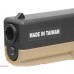 Страйкбольный пистолет KJW Glock G18 GBB Tan (6 мм, KP-18 CO2)