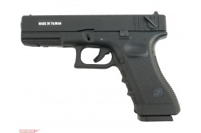 Страйкбольный пистолет KJW Glock G18 GBB (6 мм, KP-18 Gas)