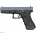 Страйкбольный пистолет WE Glock 17 Gen 4 Black (6 мм, сменные накладки)