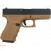 Страйкбольный пистолет WE Glock 19 Gen 4 Tan (6 мм, сменные накладки)