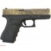 Страйкбольный пистолет WE Glock 19 Gen 3 Bronze (6 мм, металл)