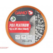 Пневматические пули Gamo PBA Platinum 4.5 мм (125 шт, 0.33 г)