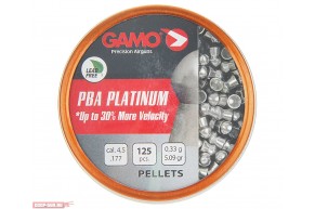 Пневматические пули Gamo PBA Platinum 4.5 мм (125 шт, 0.33 г)