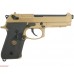 Страйкбольный пистолет WE Beretta M92F Tan (6 мм, Blowback)