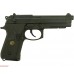 Страйкбольный пистолет WE Beretta M92F Black (6 мм, Blowback)