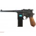 Страйкбольный пистолет WE Mauser 712 (6 мм, кобура)