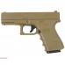 Страйкбольный пистолет Galaxy G.15D Tan (6 мм, Glock 17)