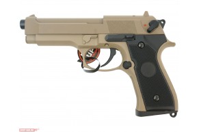 Страйкбольный пистолет Cyma CM126TN (6 мм, Beretta M92)