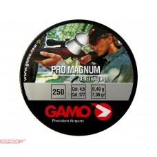 Пневматические пули Gamo Pro-Magnum 4.5 мм (250 шт, 0.49 г)