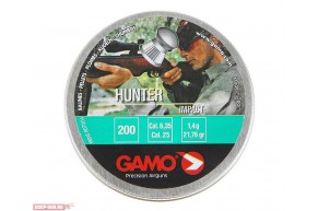 Пневматические пули Gamo Hunter 6.35 мм (200 шт, 1.4 г)