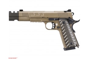 Страйкбольный пистолет KJW M1911 GBB Tan (6 мм, Blowback)