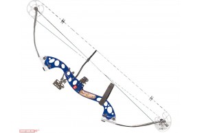 Блочный лук PSE Archery Mach X (Синий, 27 кгс)