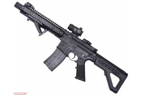 Пневматическая винтовка Crosman DPMS SBR Full Auto (4.5 мм, коллиматор)