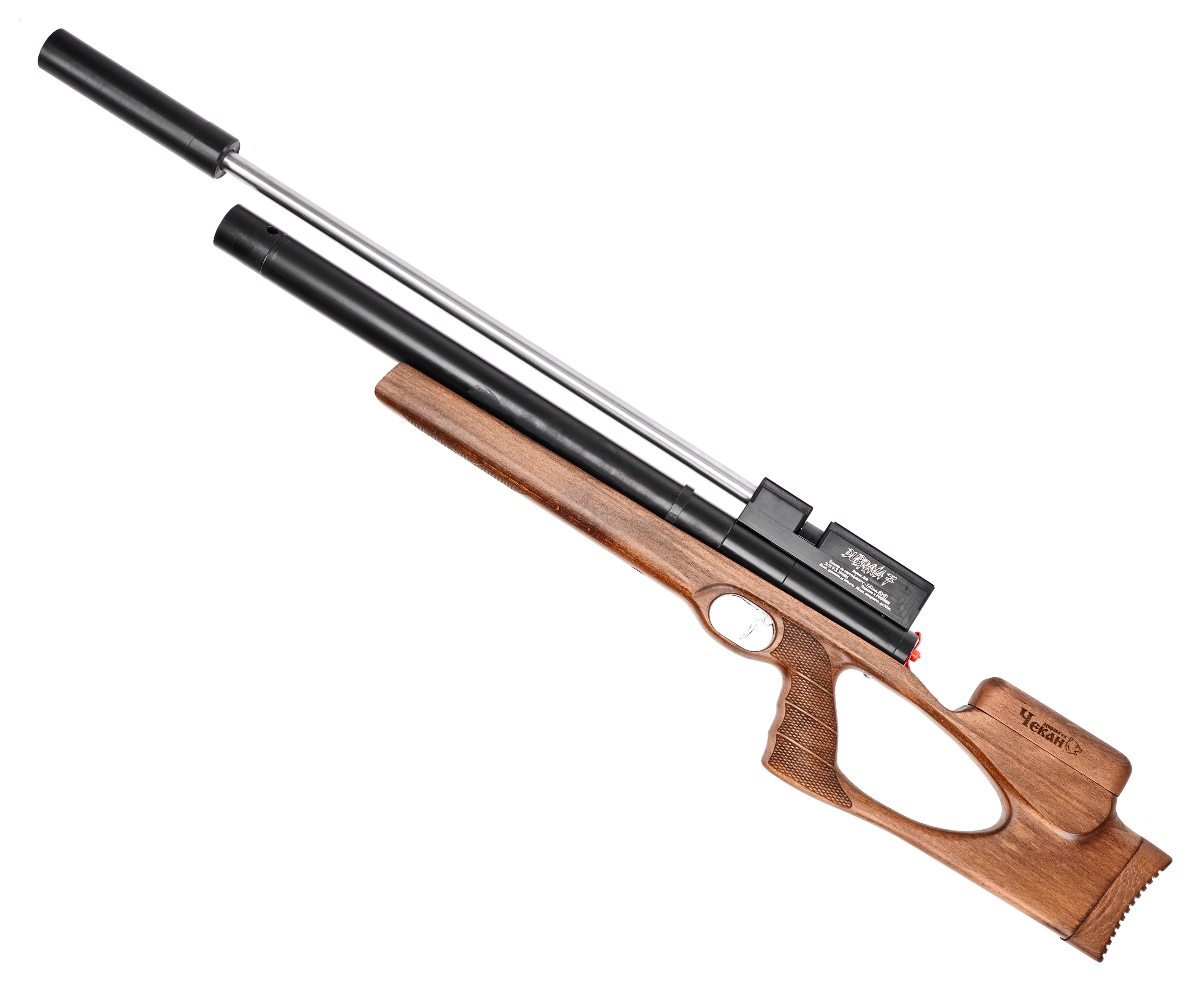 Пневматическая винтовка Дубрава Чекан Карабин Магнум VX 7.62 мм (550 мм, дерево)