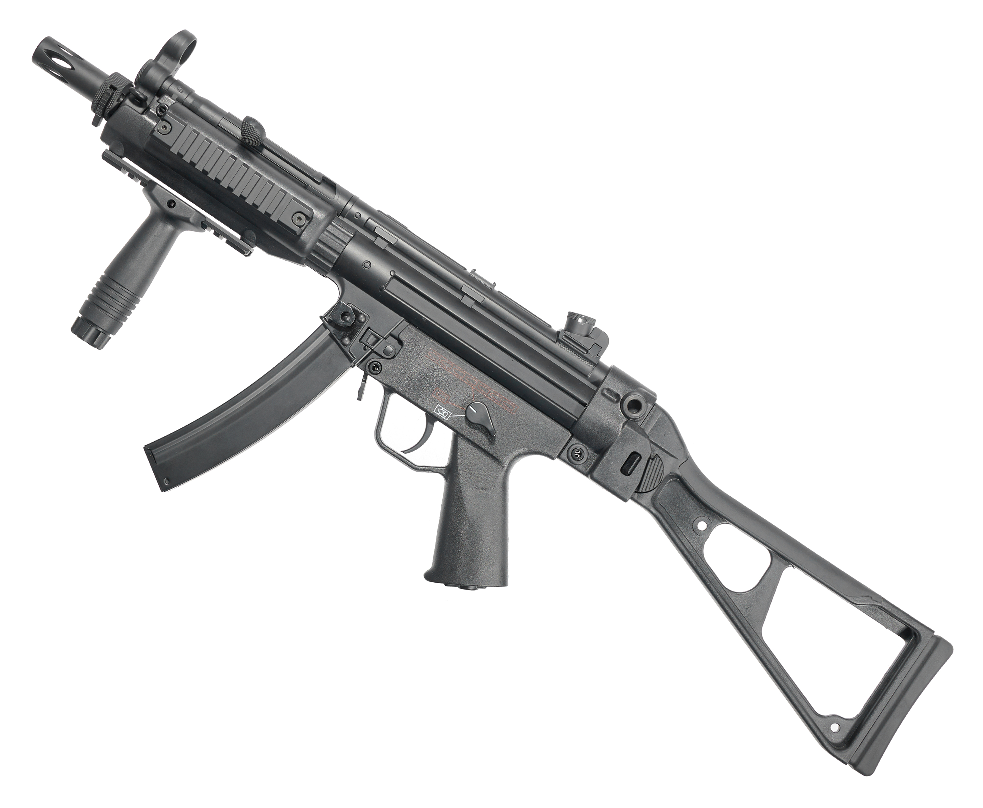 Страйкбольный пистолет-пулемет Cyma CM041 (6 мм, H&K MP5, складной приклад)