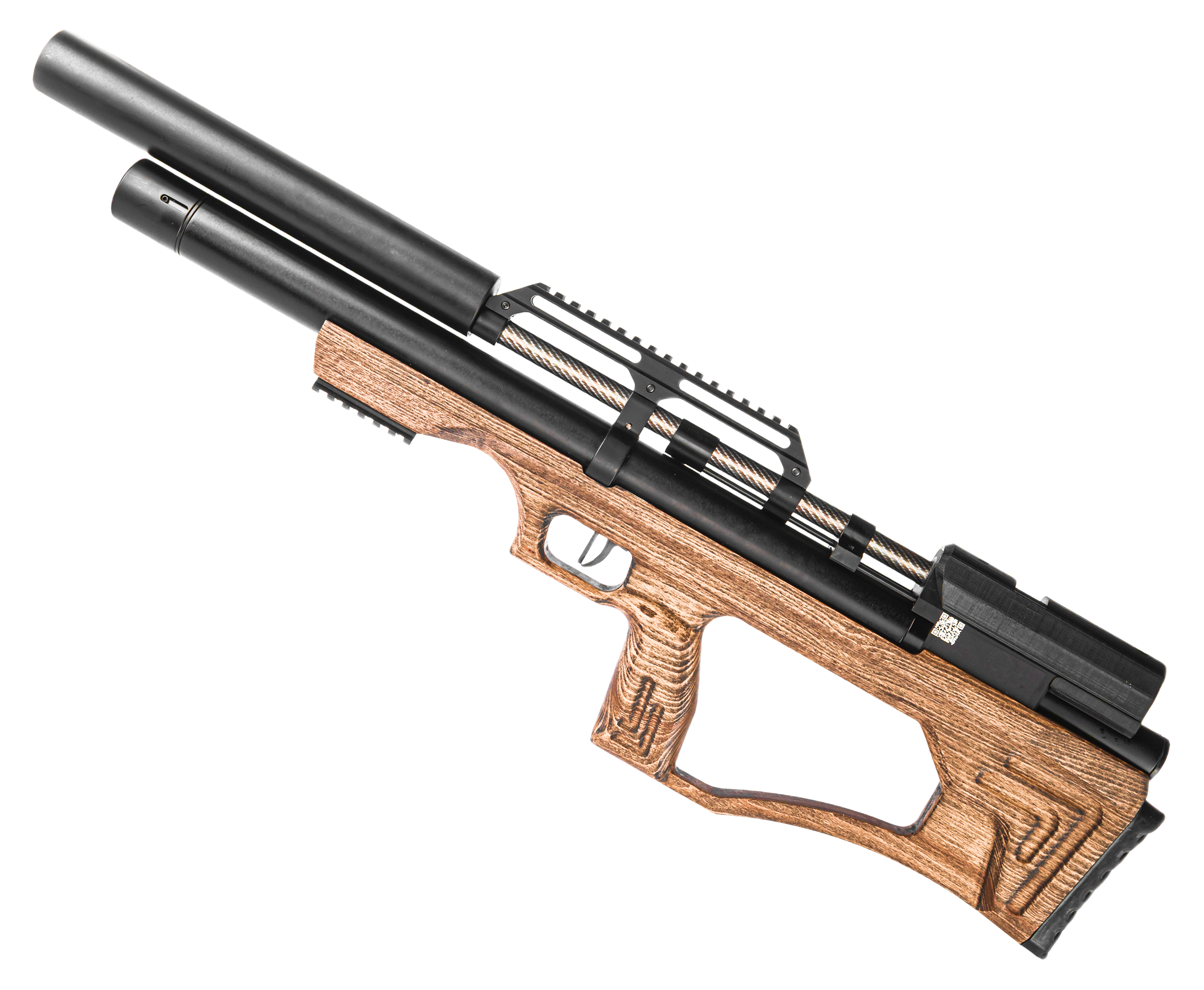 Пневматическая винтовка KrugerGun Снайпер BullPup 6.35 мм (прямоток, дерево L, 500 мм, резервуар 510, передний взвод)
