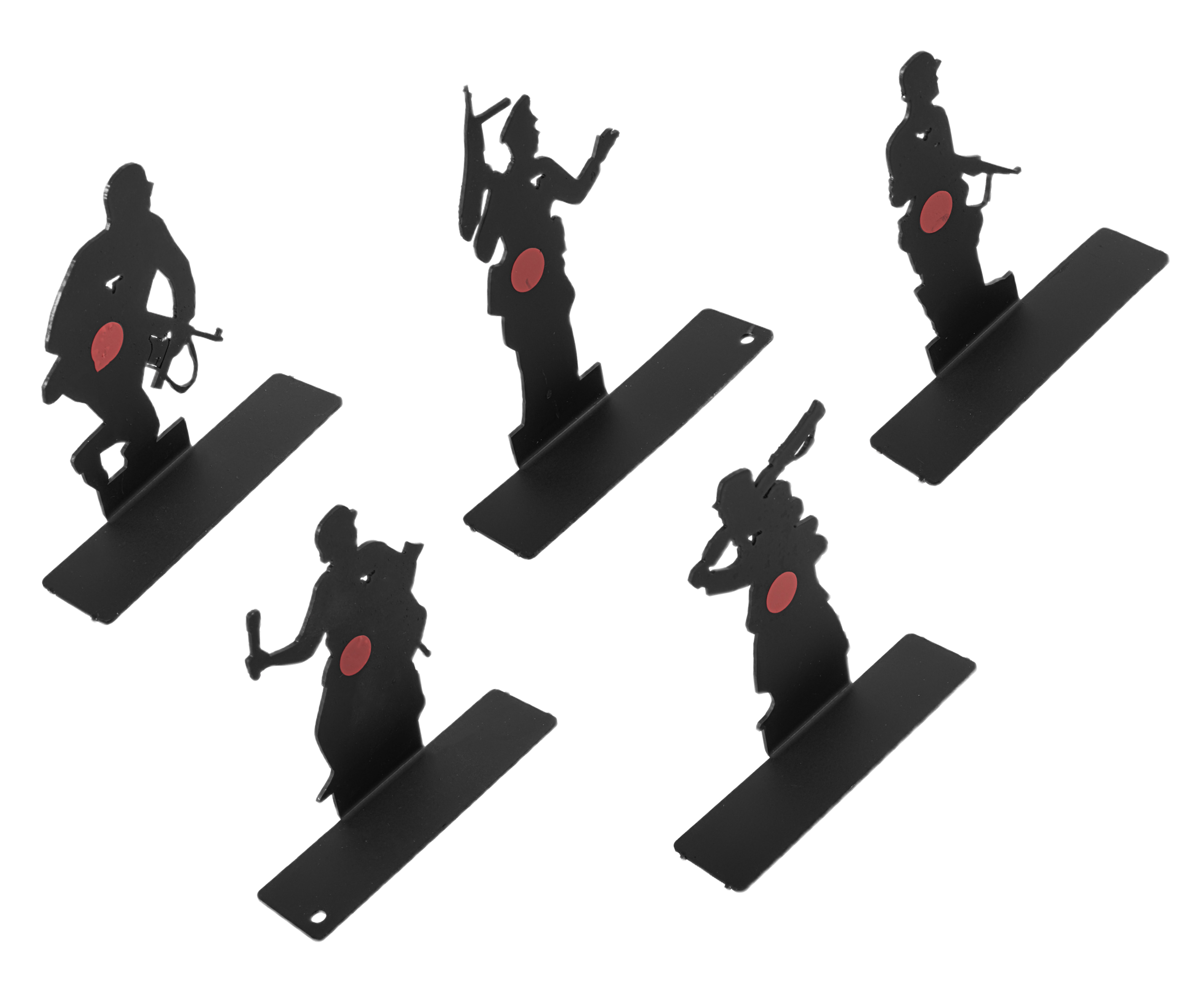 Комплект мишеней Shootman солдаты (5 шт, 2 мм)