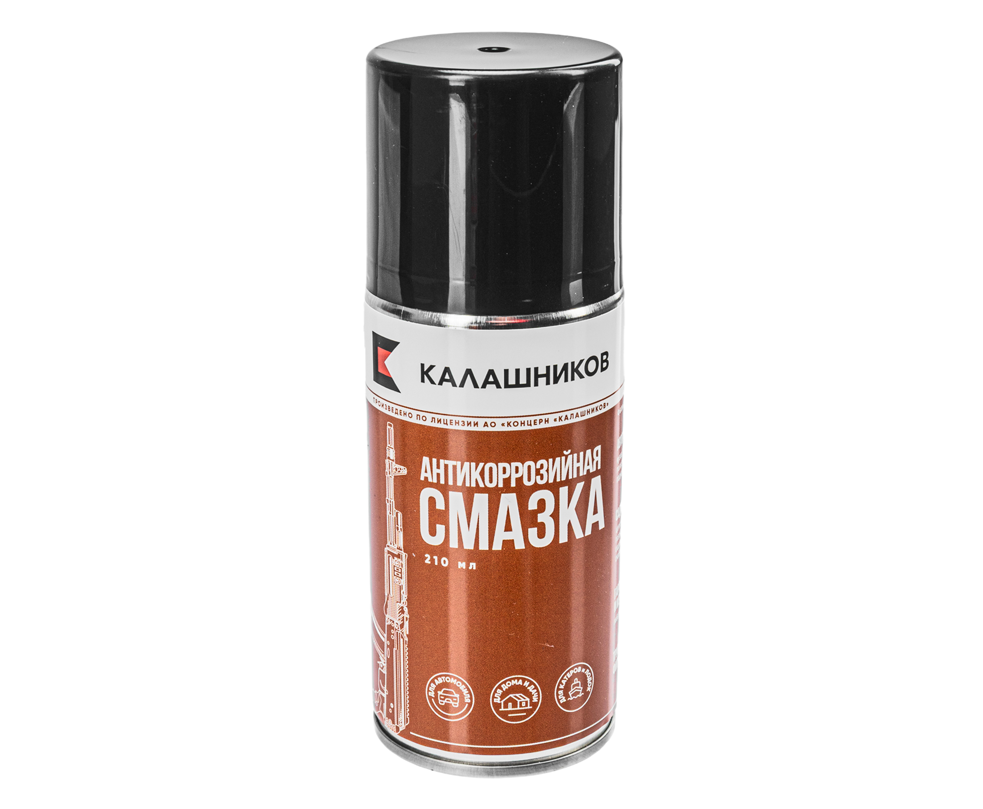 Смазка антикоррозийная Калашников (210 мл, аэрозоль)