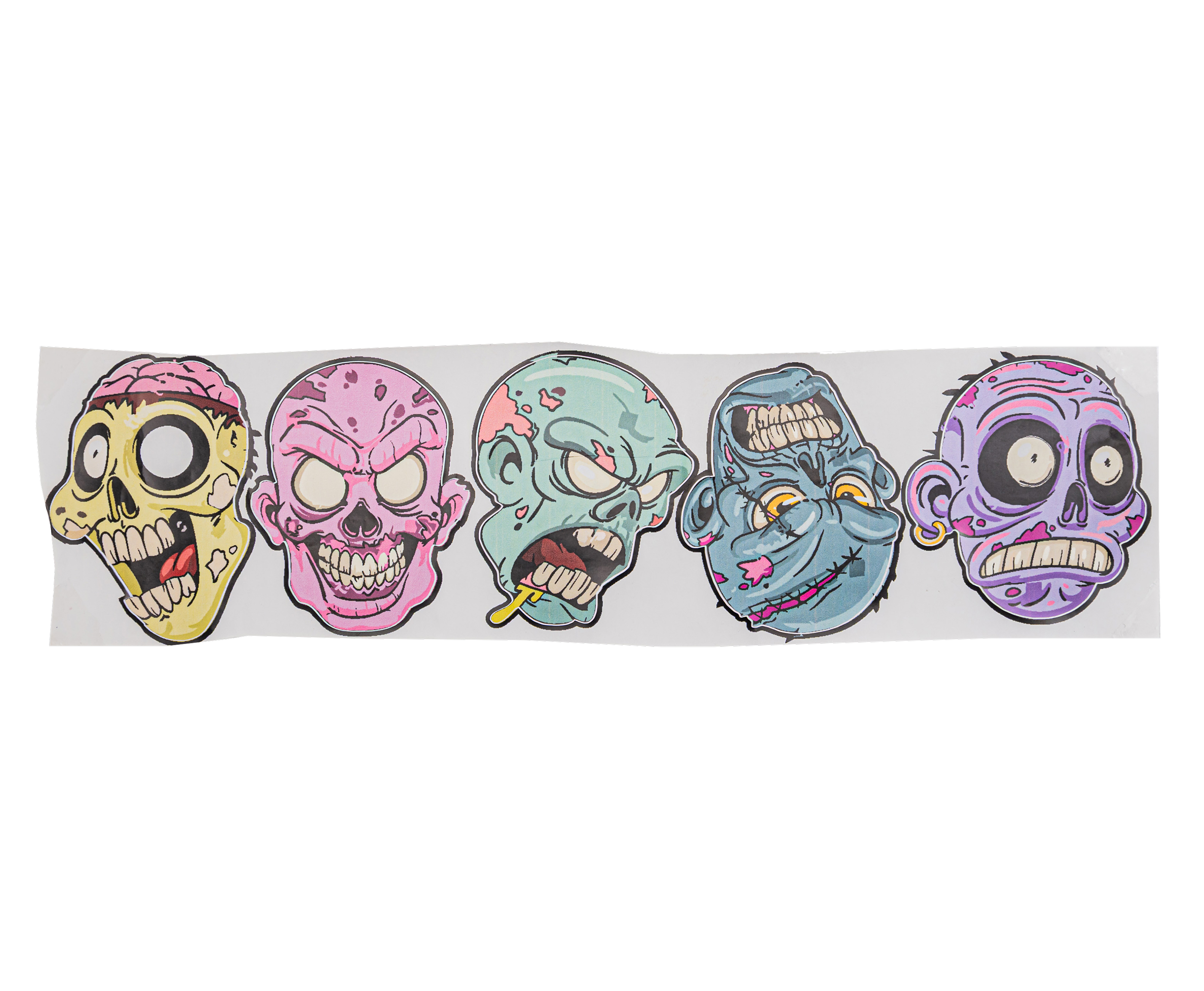 Набор наклеек для мишеней Shootman №1 (5 шт, зомби)