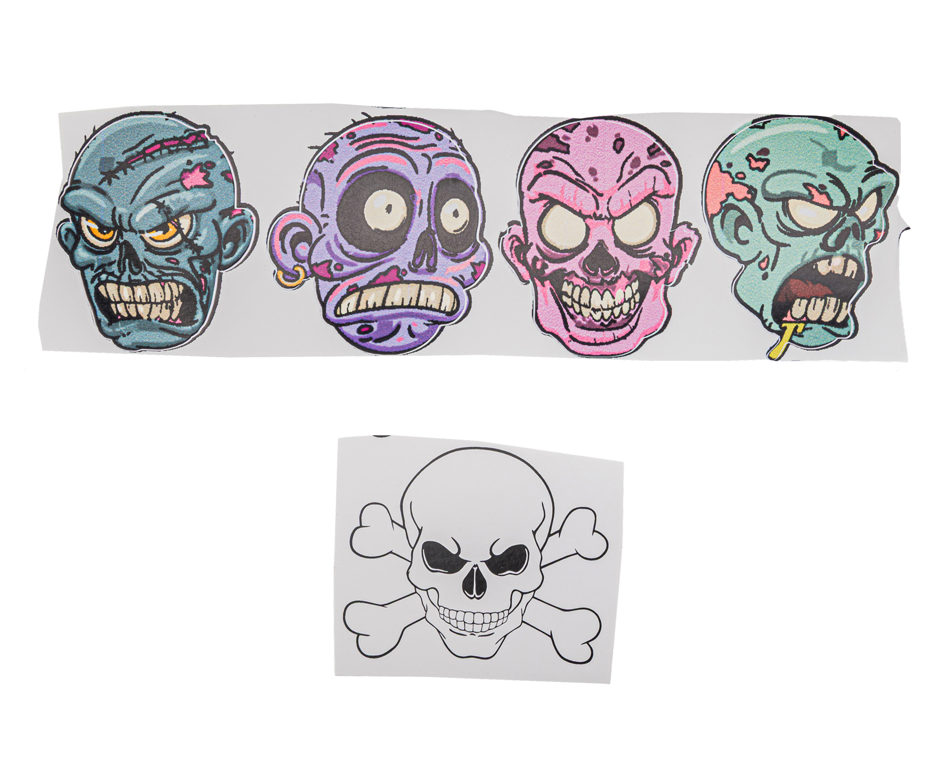 Набор наклеек для мишеней Shootman №2 (5 шт, зомби)