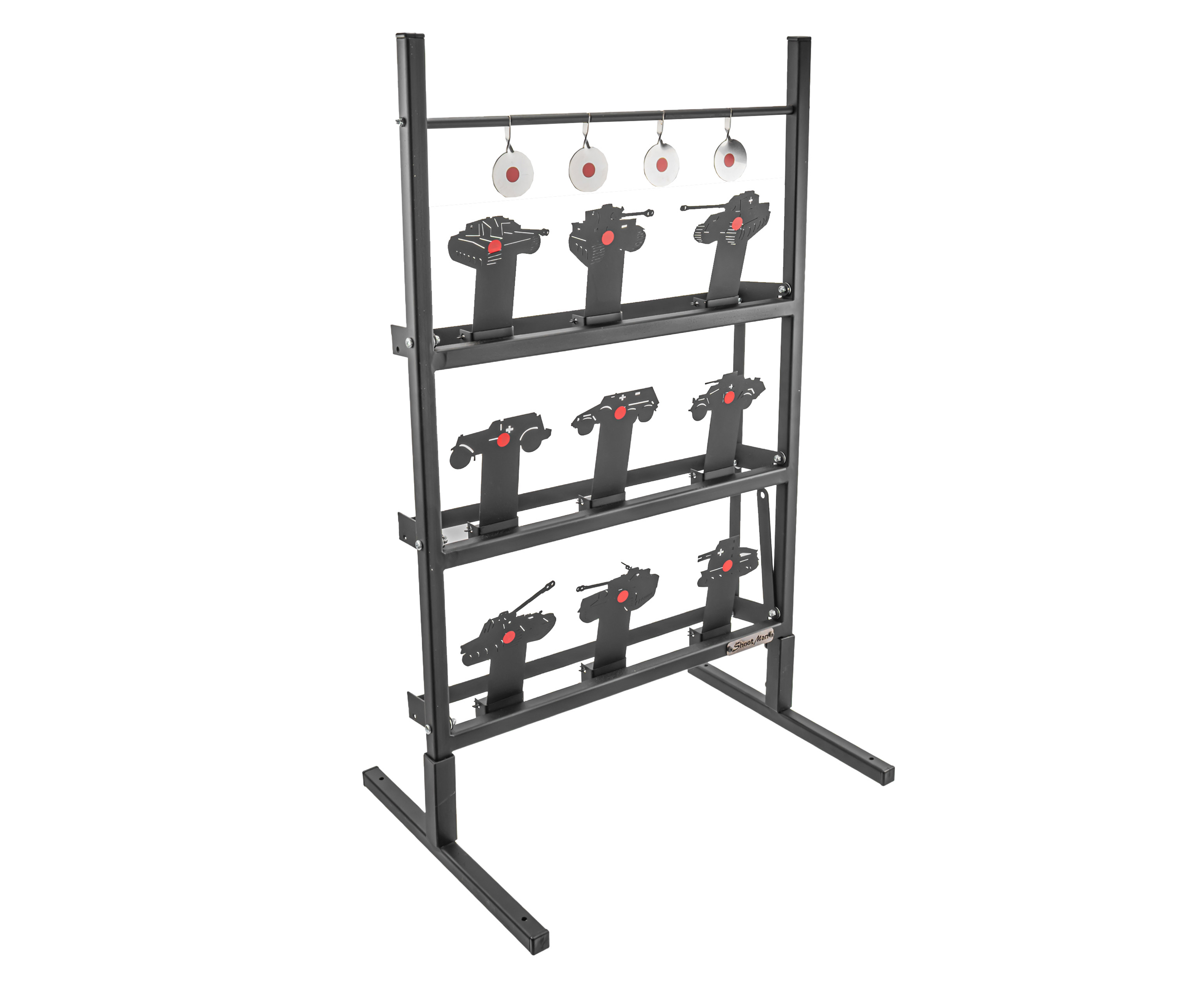 Мишенный комплекс Shootman дачный (убойки 1 мм, 50x70 см, танки)