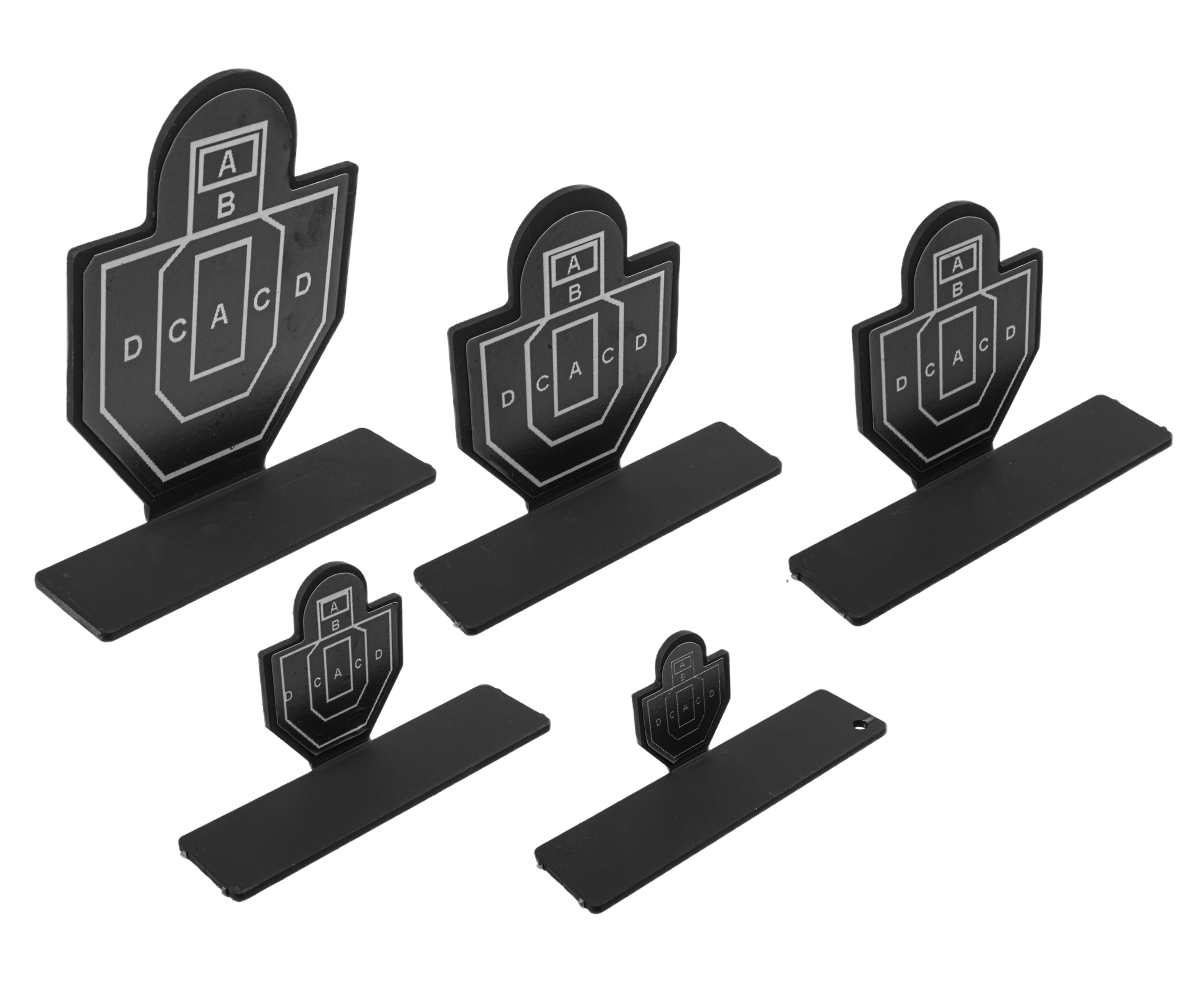 Комплект мишеней Shootman Силуэт (5 шт, 3 мм)