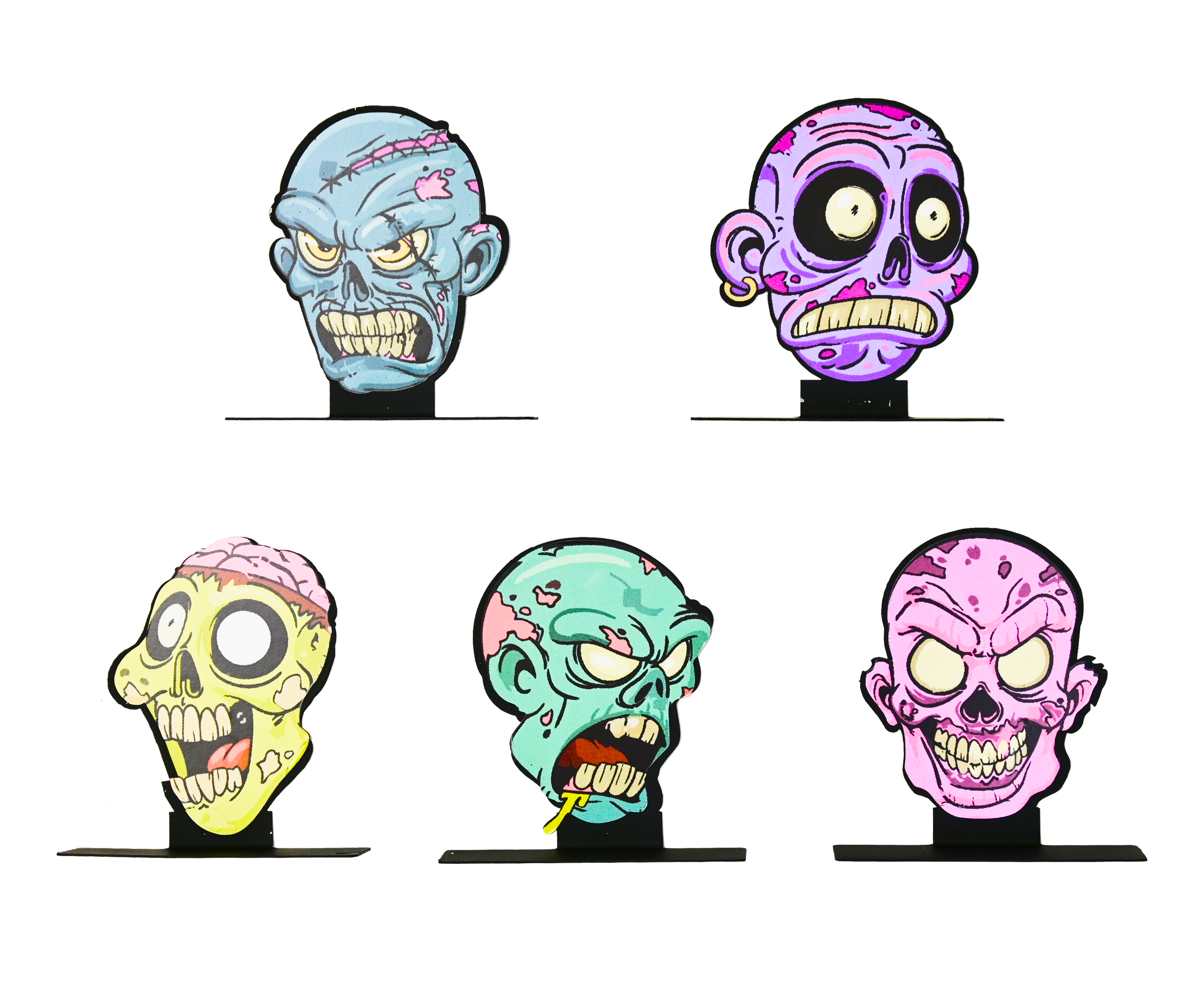 Комплект мишеней Shootman Зомби (5 шт, 1 мм)