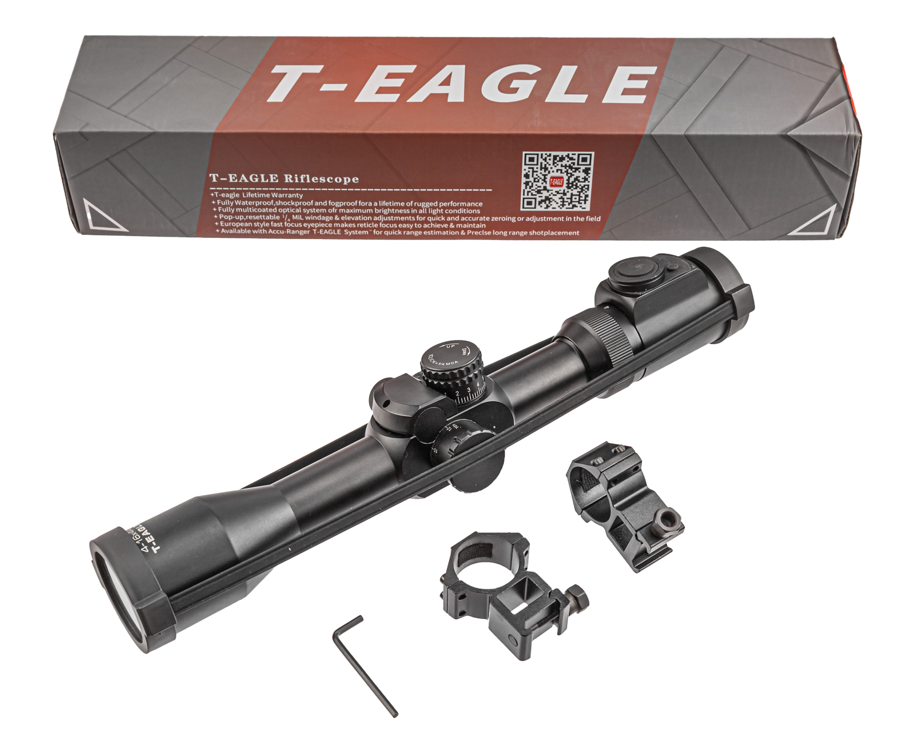 Оптический прицел T-Eagle EL 4-16x44 SFIR SFP (30 мм, подсветка)