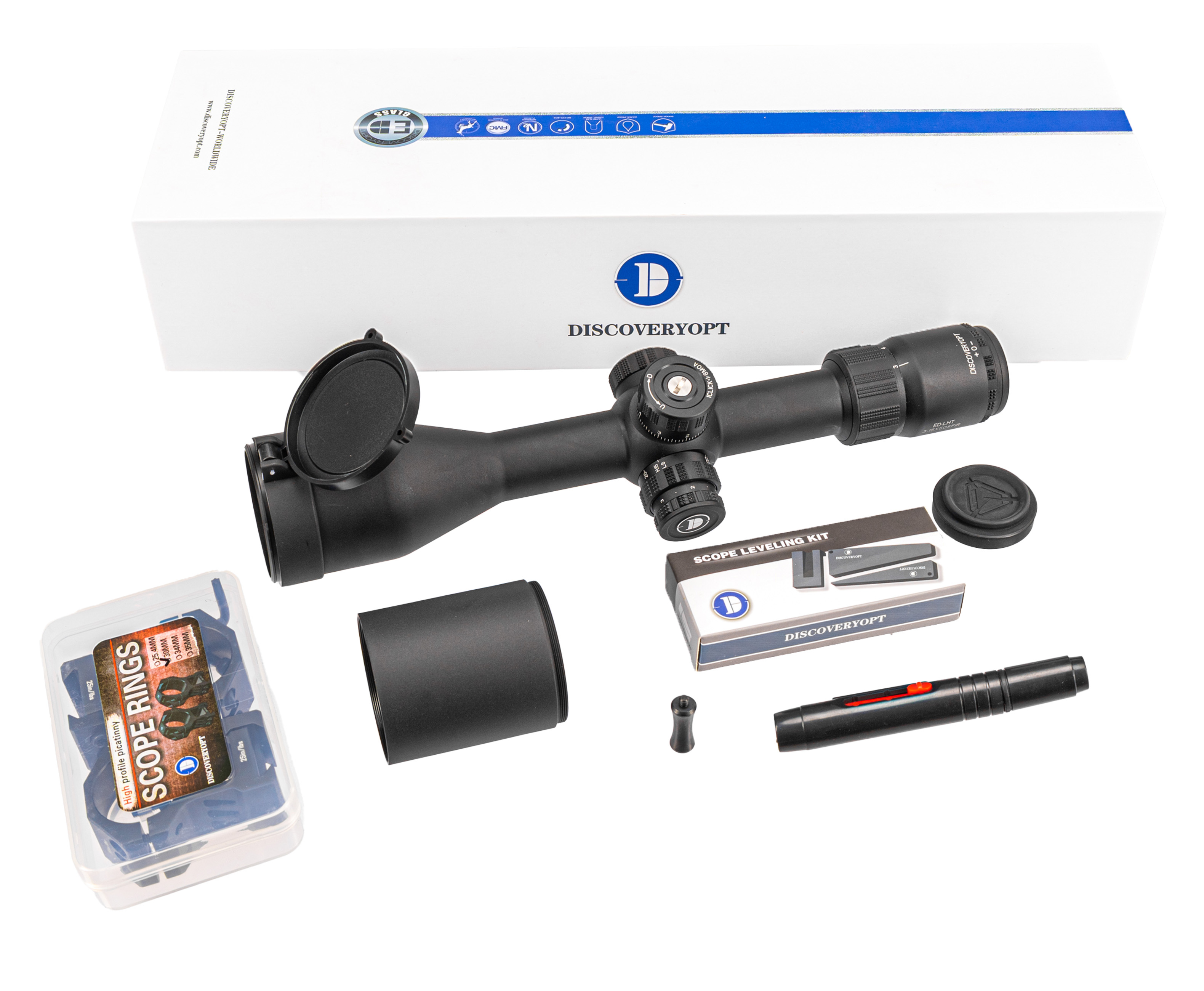 Оптический прицел Discovery ED-LHT 3-15x50 SFIR (30 мм, оригинал)