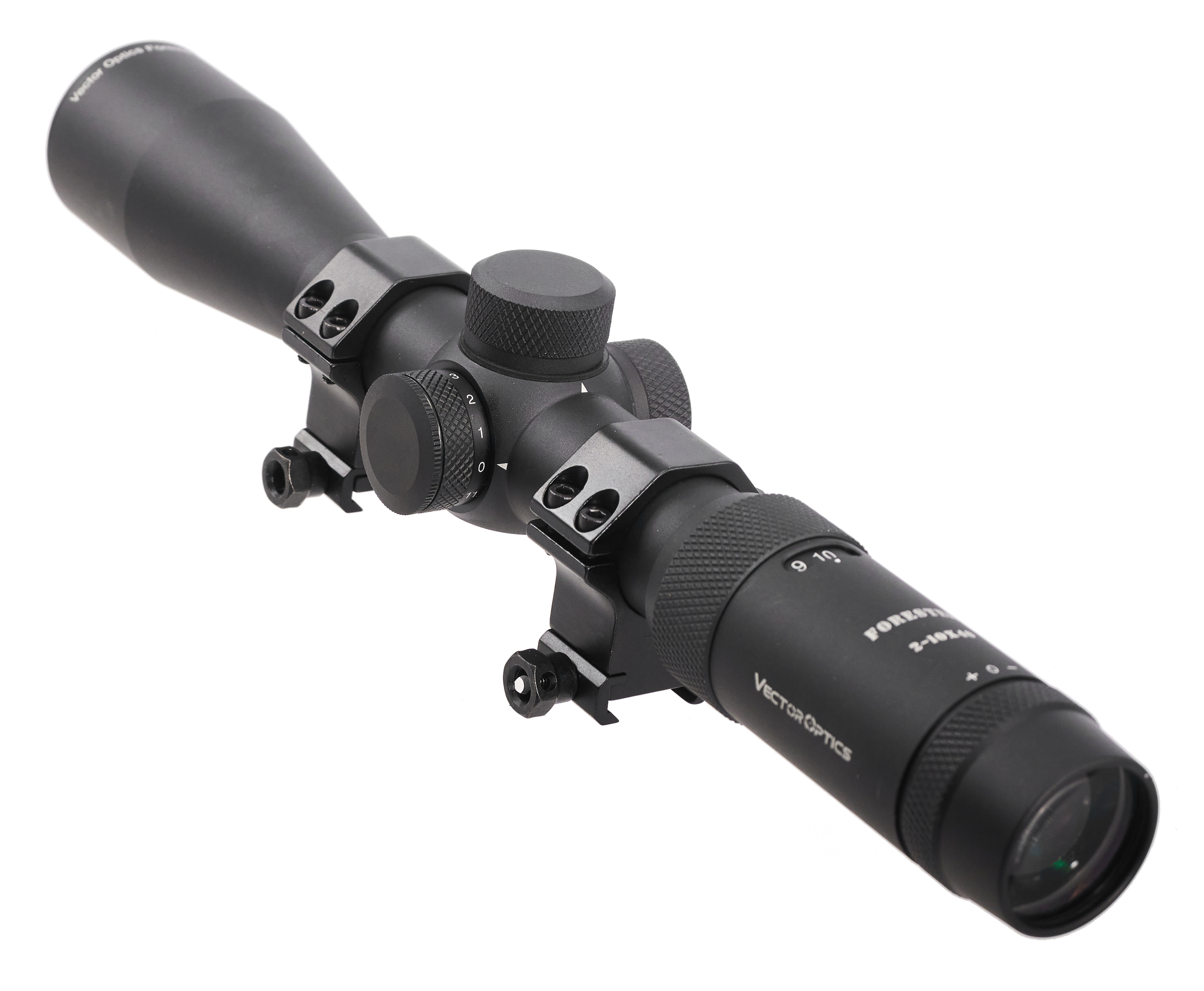 Оптический прицел Vector Optics Forester 2-10x40 SFP IR (крест с точкой, 30 мм, подсветка)