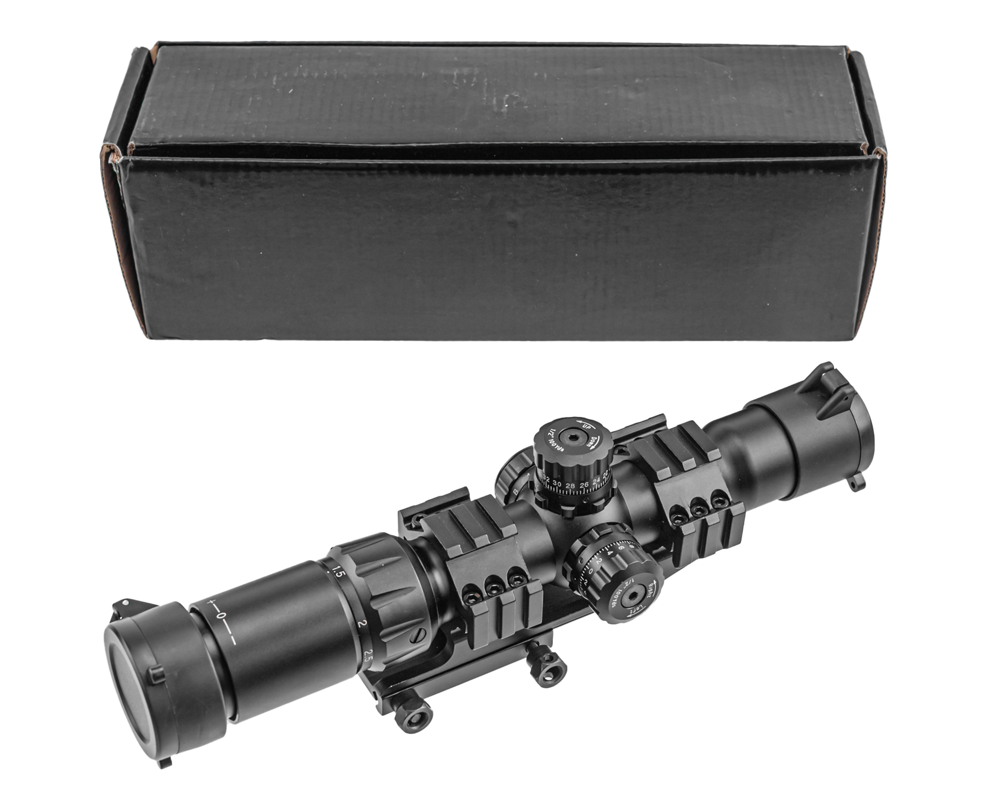 Оптический прицел Marcool 1.5-4x30 IRGB (Horseshoe Dot, 30 мм, HY1140)