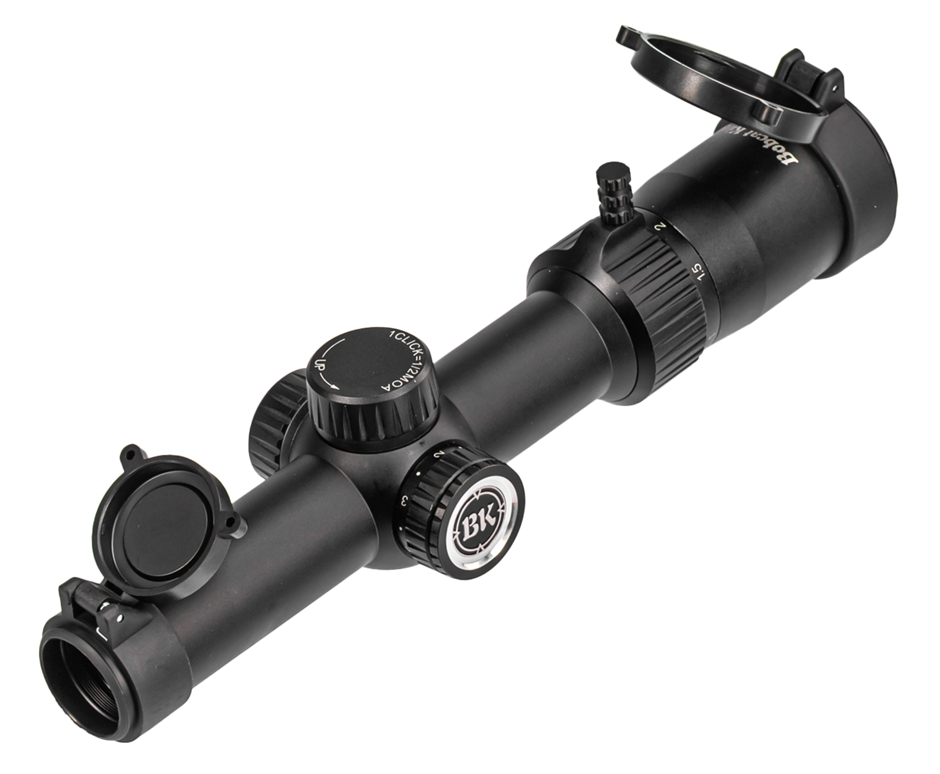 Оптический прицел Bobcat King HD 1-6x24 IR (30 мм, подсветка, Mil-Dot)