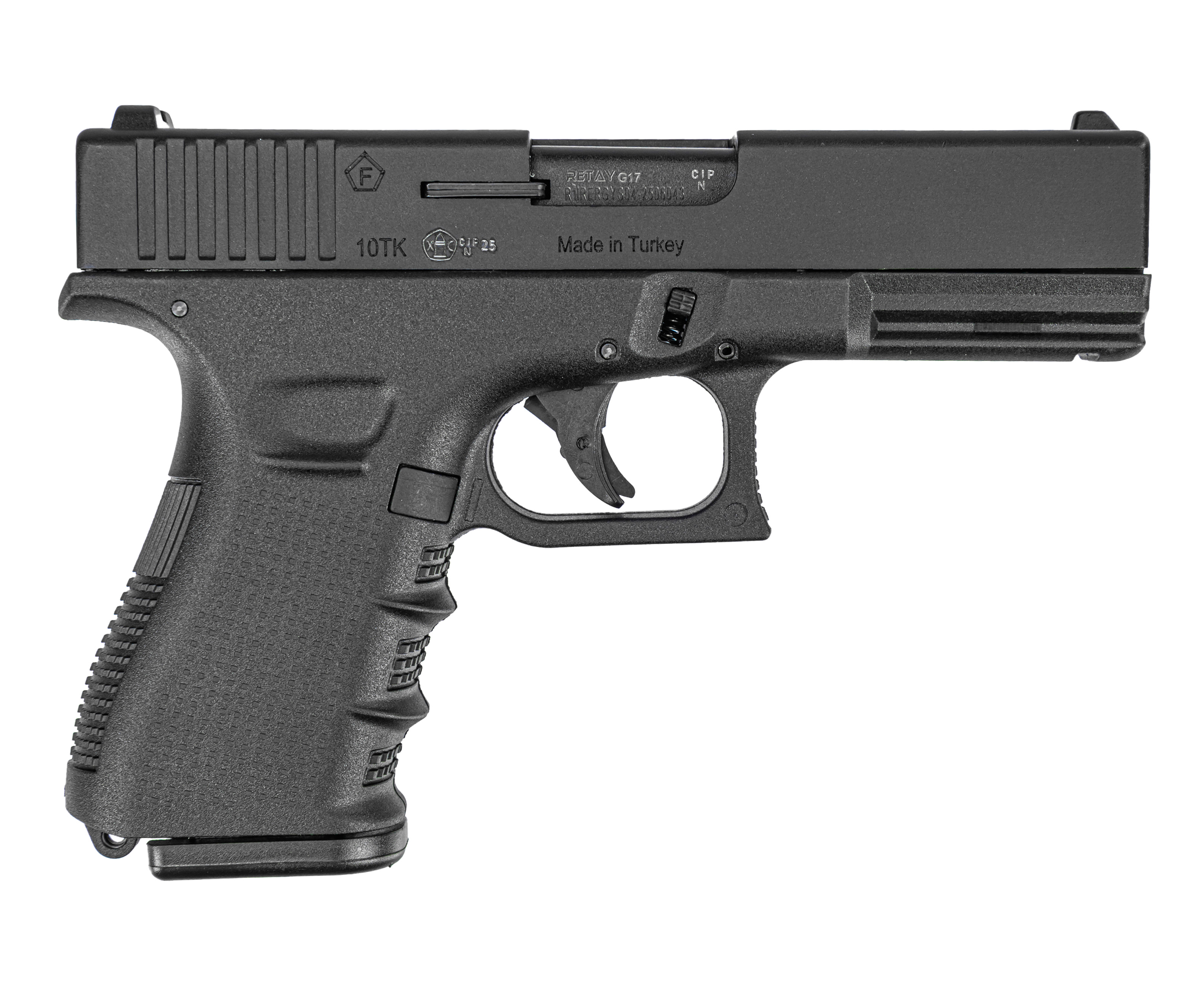 Сигнальный пистолет Retay G17 5.5 мм (10 ТК, Glock 17)