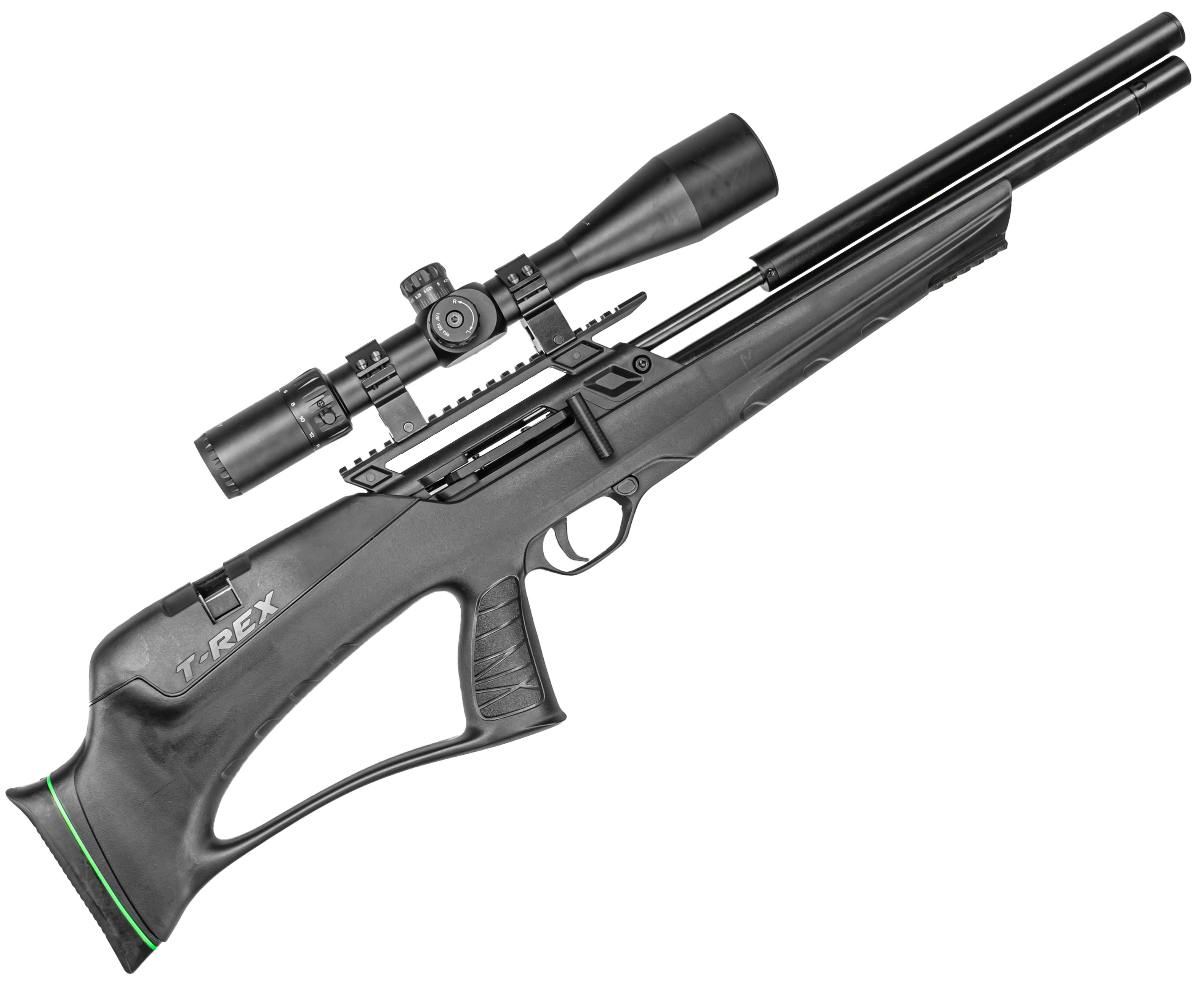 Пневматическая винтовка ZR Arms T-Rex Bull-Pup 6.35 мм (пластик, ПСП)