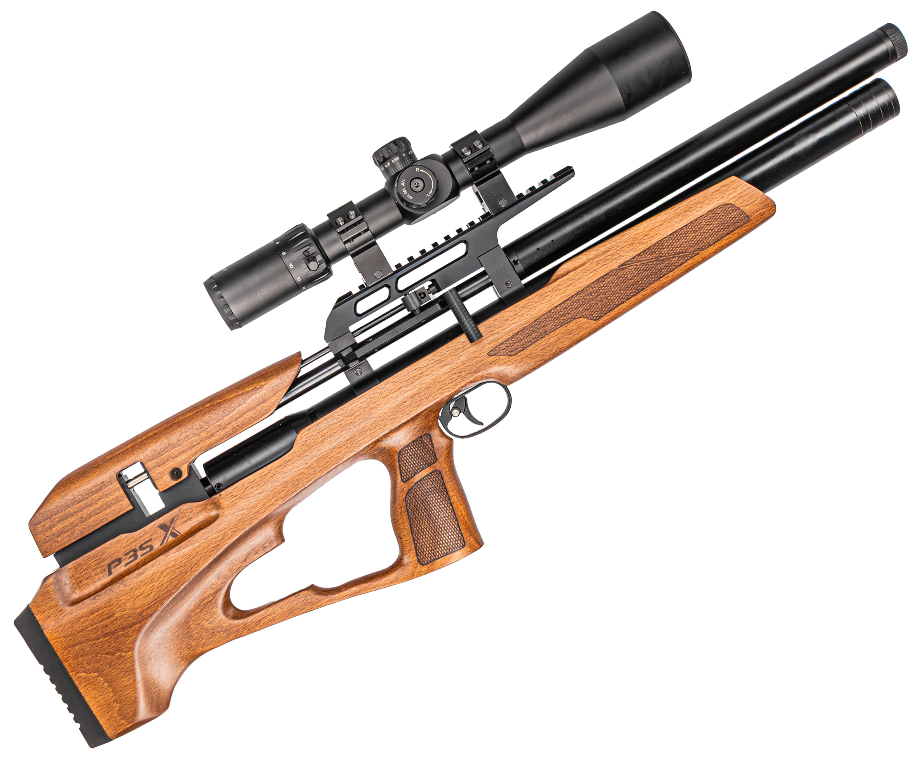 Пневматическая винтовка ZR Arms P35X 6.35 мм (PCP, бук)